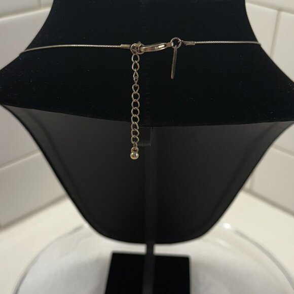 Choker with Cat's Eye Glass Pendant - Picture 6 of 8